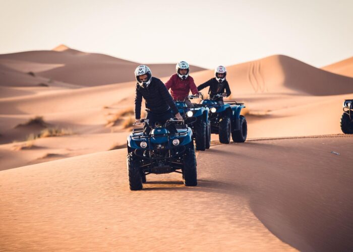 Quad biking